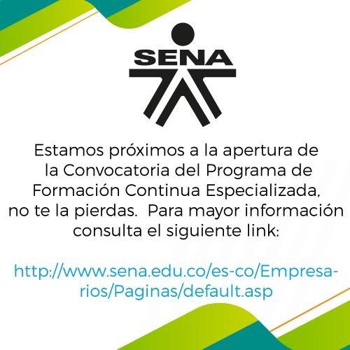 jalizarazo's tweet photo. #Atención Empresas y Gremios: Ya están publicados los pre-pliegos para la Convocatoria Formación Continua Especializada 2018, participe y forme a sus trabajadores a la medida de la necesidad de su organización. Más información en https://t.co/EEJxaeezff… https://t.co/hGIkwQStIu