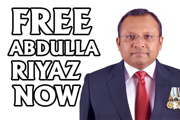 MariyaDidi's tweet photo. God knows how someone is determined to be an #SoE detainee &amp; who’s not @abdulla_shahid &amp; @riyazabdulla were taken from the same spot but we understand MPRiyaz is detained under #SoE &amp; MPShahid is not
#StopArbitraryArrests 
#EnforceSCRuling https://t.co/5cAu5z4YG1