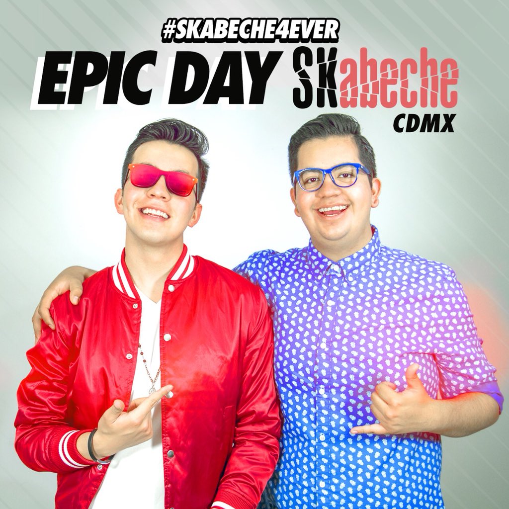 SKabecheTV's tweet photo. ¡Squad SKabeche!

Por fin la noticia que tanto estaban esperando...

Tendremos un “Epic Day SKabeche” para conmemorar los 4 años que hemos estado Juntos 🤙🏻

Domingo 11 de Marzo - CDMX 

Para participar tienen que estar atentos a nuestras todas nuestras redes! ¿Están listos? 😱 https://t.co/djGx3ppv6Q