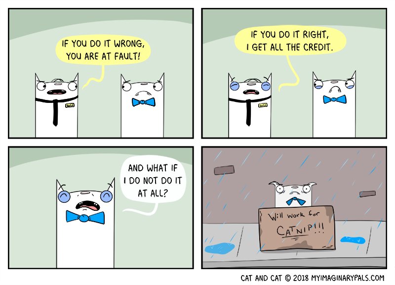 #boss #cat #returns in #todays #comic

#expectations are #hard to #meet