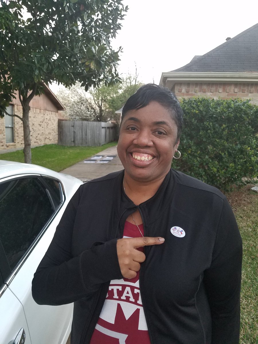 MsPolk_Jags's tweet photo. Did my civic duty! #IVoted @OwensInt @AliefISD https://t.co/0FwyA4im4b