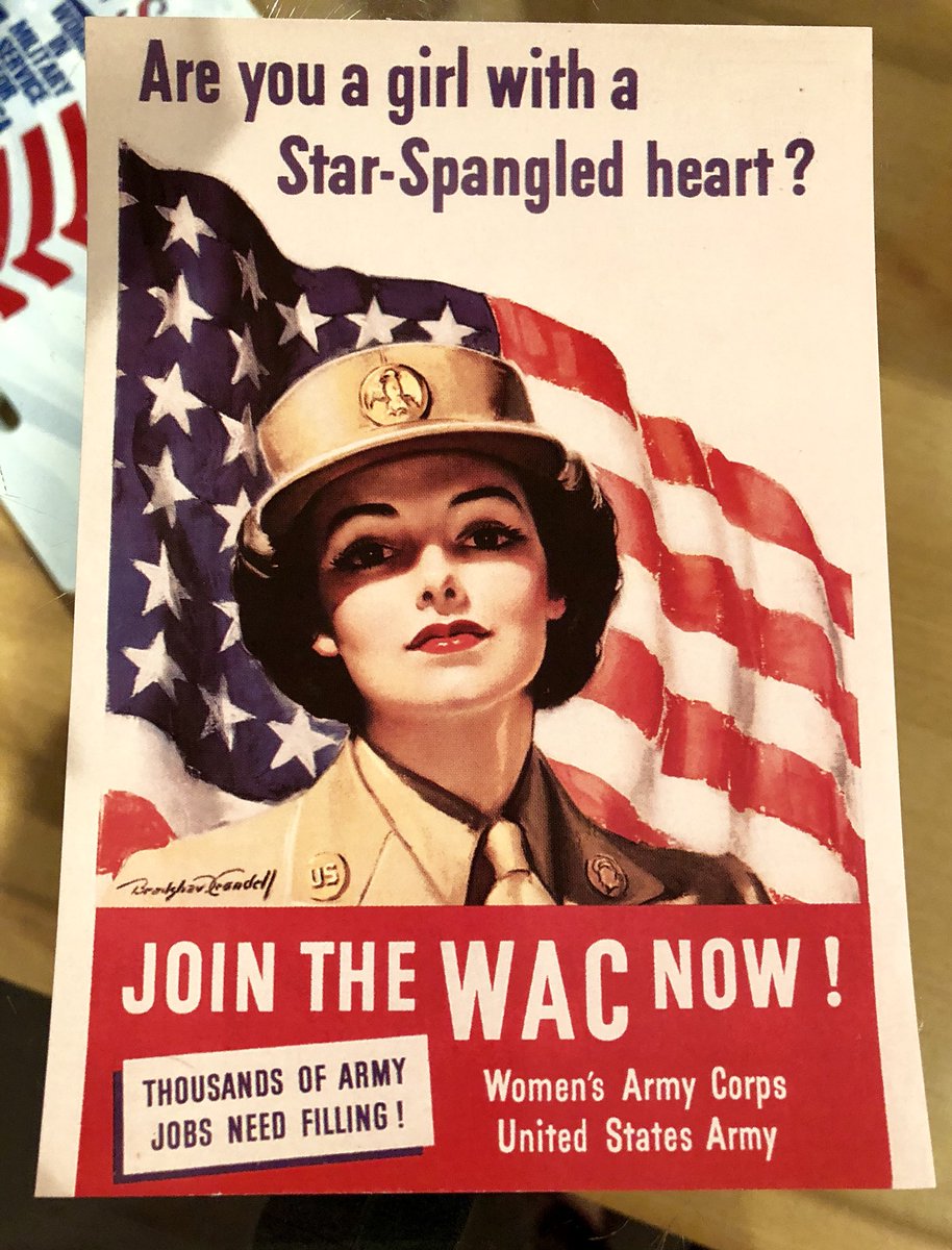 Yes, I was a girl with a Star-Spangled heart! #wac #usarmy #WomensHistoryMonth2018