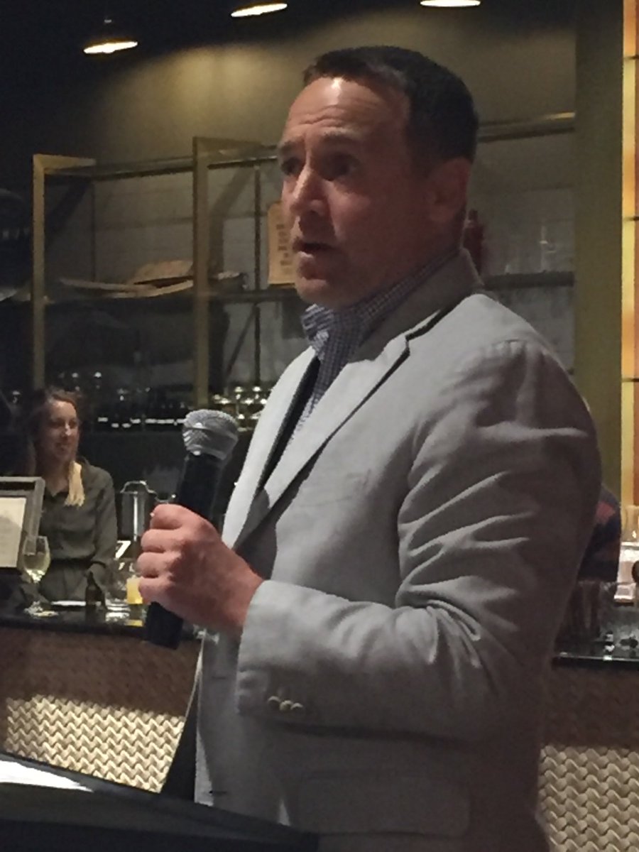 OpOpenArms's tweet photo. Tom Drury! #SilksBash https://t.co/74XjcUl7qu