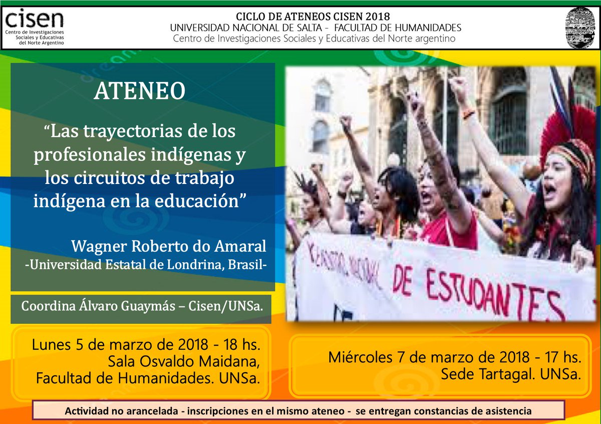 Cisen UNSa (@cisenunsa) on Twitter photo 