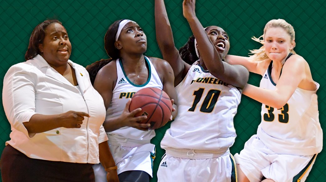 liupostpioneers's tweet photo. Head Coach Deirdre Moore was named ECC Coach of the year and three other @LIUPWBB members captured All-ECC accolades after outstanding regular season performances! #PioneerNation 🔰

RELEASE 📰: https://t.co/0o3lQ8WYBo https://t.co/cweMB6i5xW
