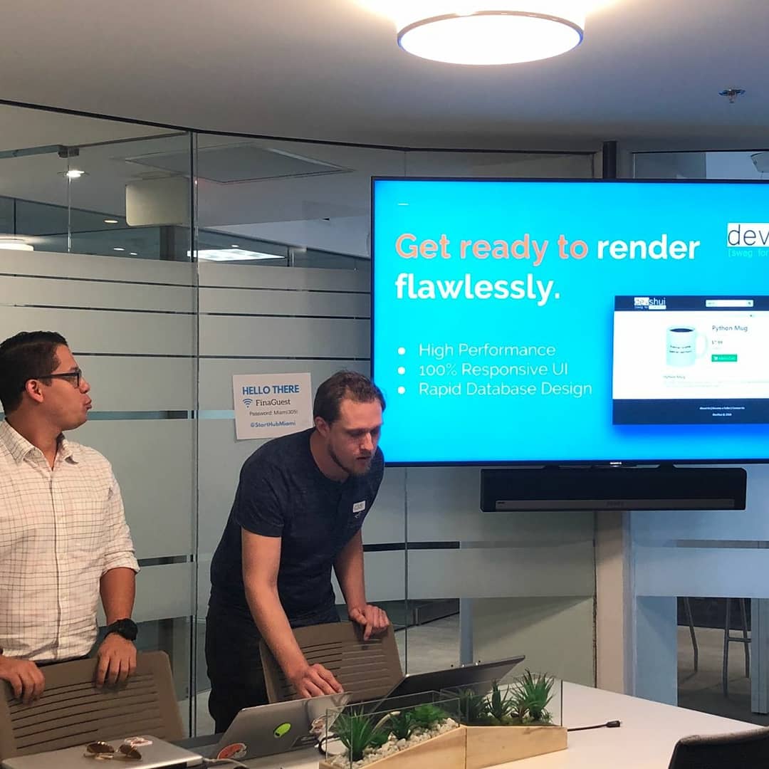4GeeksAcademy's tweet image. Third presentation! Great job Devs! 😀👏#4GeeksAcademy #BreatheCoding #PitchDay
.
.
#Miami #Academy #geeks #developers #coding #bootcamp #codingbootcamp #webdeveloper #LearnToCode #HTML #CSS #software #PremiumCodingEducation #PartTime #course #skills #technology