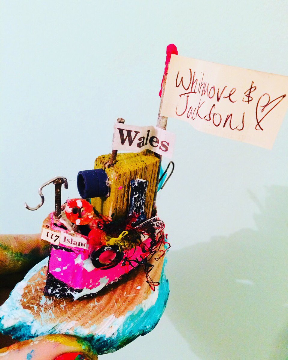 artfromheart82's tweet photo. #mini #boat #local #artist #barryisland #whitmore+Jackson #coffee #cake #reuseandenthuse #recyledart #beachclean # https://t.co/dKedb9Zrxz