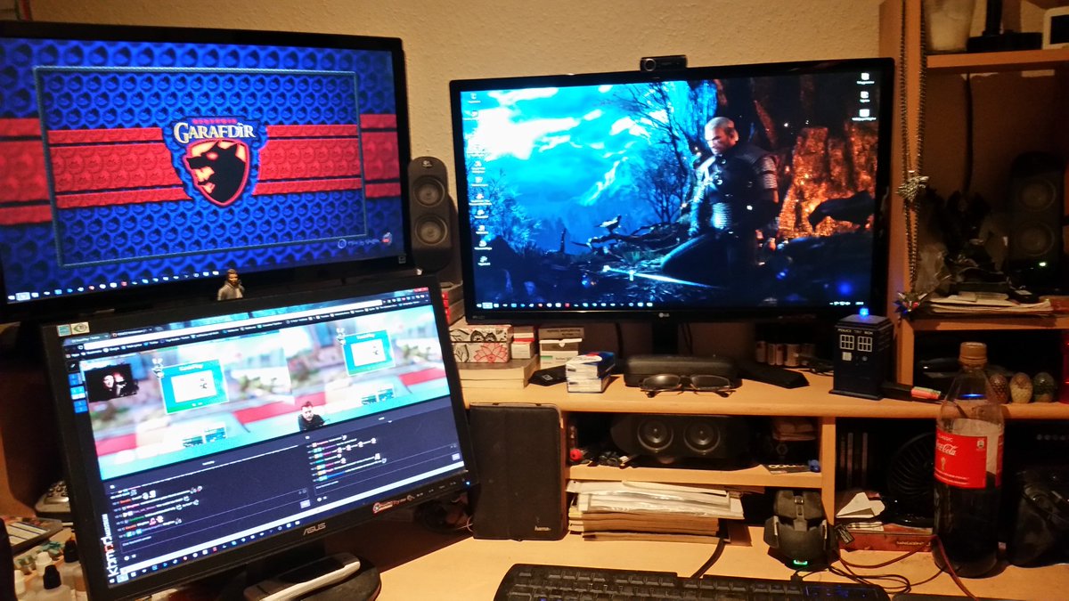 Garafdir's tweet photo. #bockwurst26 So schaut ein Garafdîr die Verückten Jungs @KaeinPlay und Solaii am heimischen PC. 🐺 https://t.co/lyP7mgCDqF