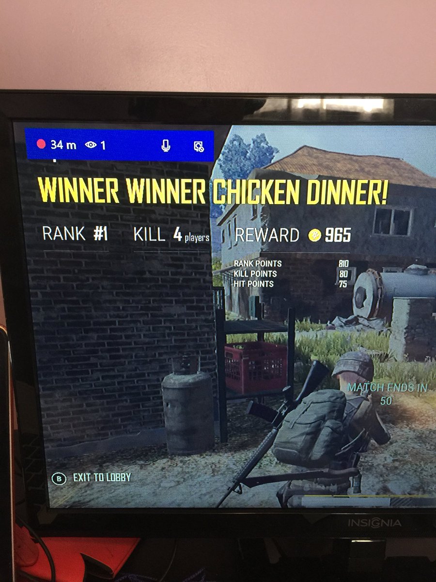 DBS_Halfshell's tweet photo. Glad Iβve been attending @420blazeitbro school #chickendinner #pubg #Splitschool #Mixer https://t.co/fwkpbftvX7