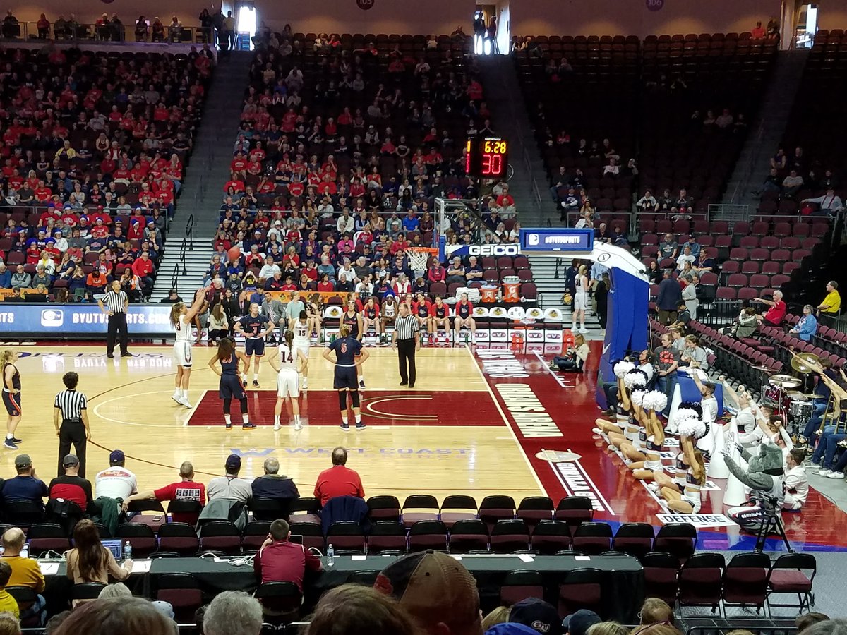 PriestLake28's tweet photo. Good game if you're a Zags fan#wcchoops https://t.co/T6qVD6e2b1