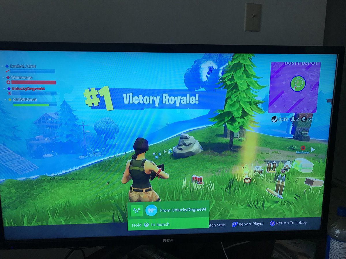 sammbarley's tweet image. #Fortnite #finalkill #lastonestanding