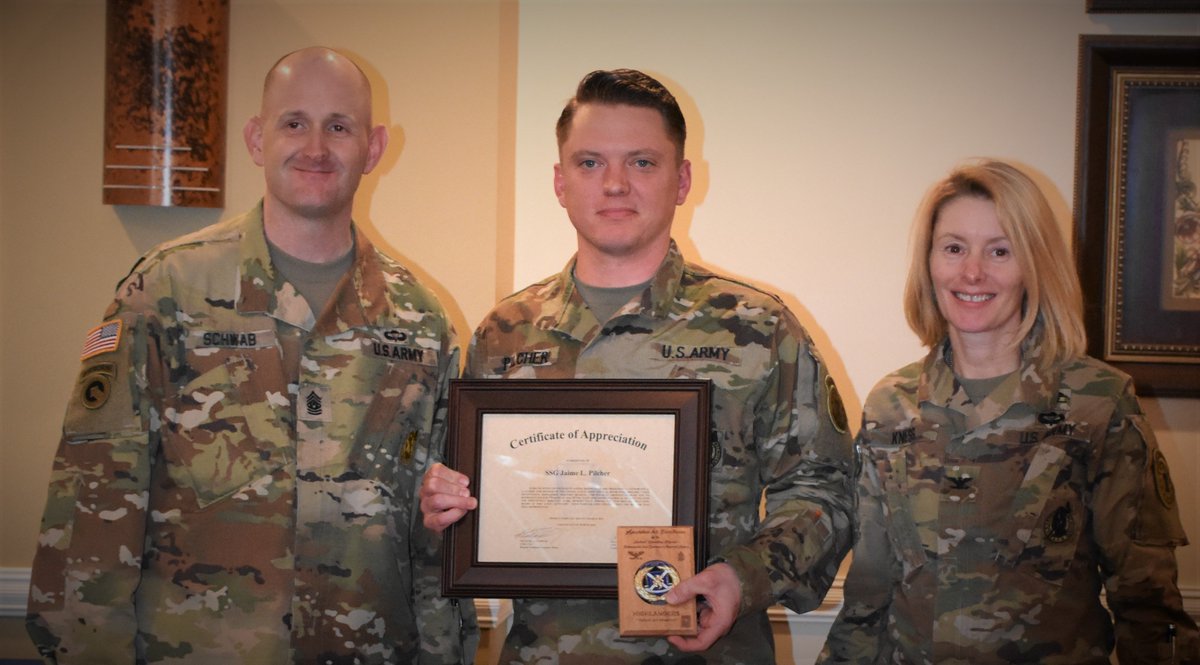 goarmymedicine's tweet photo. Congrats to the Top Five Nominees selected to complete at USAREC, for a chance to be inducted into the Sergeant Audie Murphy Club. This is an Oral Competition Board. #4. SSG Jamie Pilcher 5. SSG Justin Talalotu and Runner Up SFC Zachary Wangerin https://t.co/or5PXIKbO2