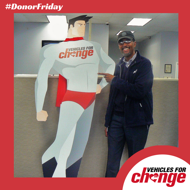 Vehicles4Change's tweet photo. Shout out to real-life superheroes like VFC car donor, Kevin Smith, who generously donated his car so a family in need could gain access to independence and opportunity! Learn more https://t.co/2YVkZTc2KM #VehiclesforChange #Vehicles4Change #DonorFriday https://t.co/iIFohWB81O