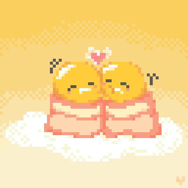 SaskiaTS's tweet photo. Gudetama!! <3 #dotpict #pixelart https://t.co/e7bkdVeFg9