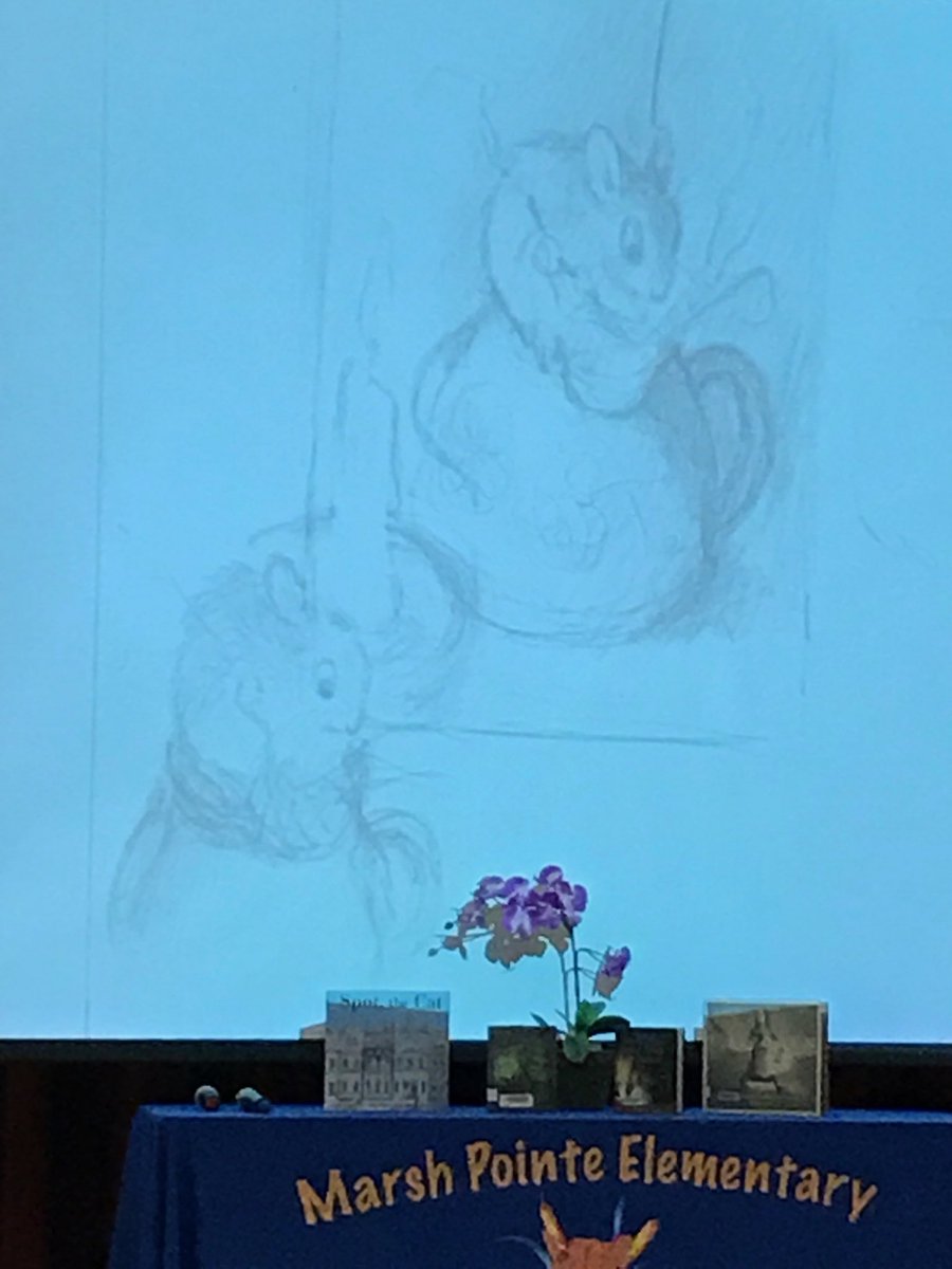 ToniLipscher's tweet photo. Thank you to the amazing HENRY COLE for such an inspiring author visit @MarshPointeEl. The smiles and laughter of children and adults was so telling and good to see! You are welcome at our school anytime! #Aprilisforauthors #pbcsd #pbcLMS @BAMwpb @rwerner123 https://t.co/v2qh8U8slQ