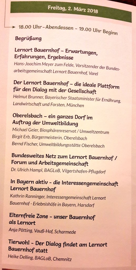 maren_ziegler's tweet photo. Heute beginnt die #BAGLoB-Bundestagung. Wir sind im Rhöniversum und die nächsten Tage dreht sich alles um den #Lernort #Bauernhof. https://t.co/5HsqSiui3V