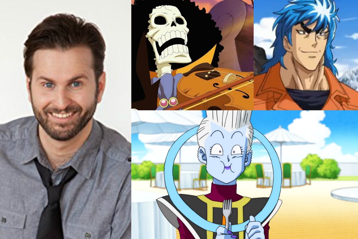 dub voice of Whis, Brook, Toriko. toriko eng dub. 