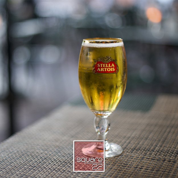 TheSquare22's tweet photo. End the day with a staple on our taps...Stella Artois. This Belgian pilsner pairs perfect with our Lobster Roll and Lamb T-Bone. Your table awaits on https://t.co/X0WD7j4kF4 #UnderThe22 #Everyoneshere https://t.co/lwXkBD3ZeL
