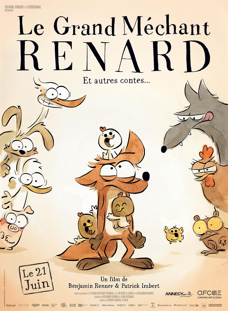 franceinter's tweet photo. "Je remercie mes profs de m'avoir laissé dessiner pendant les cours"
Benjamin Renner 

#Cesar2018 Film d’Animation long métrage : "Le Grand méchant renard"
 https://t.co/J4QRS6QTHN https://t.co/ytviTj9pUo