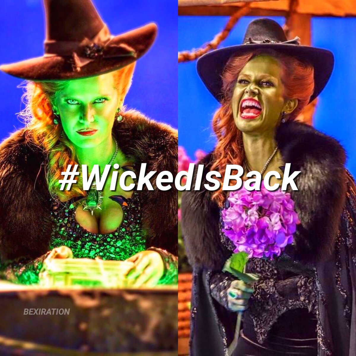 lianalexas's tweet image. @bexmader #WickedIsBack really soon!!💚