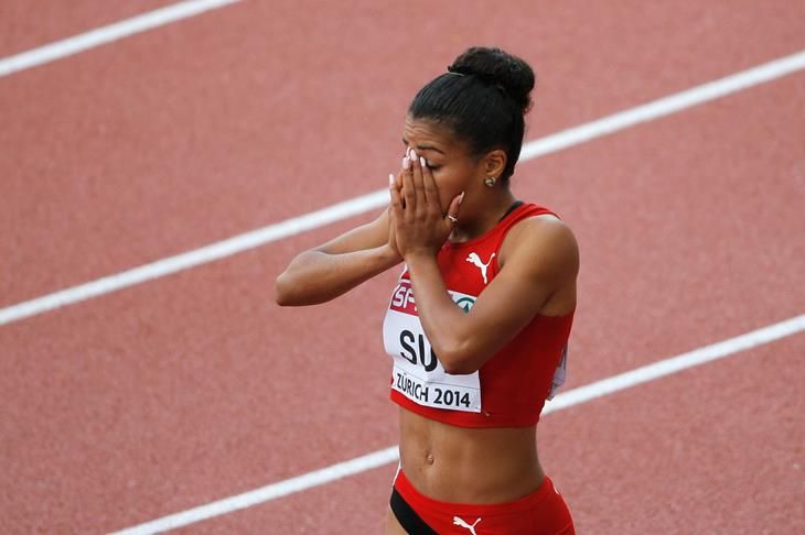spikesmag's tweet photo. Mujinga Kambundji had no great plans for this indoor season...

SHE JUST WON #IAAFworlds 60m BRONZE!!!! https://t.co/rzvmsfCHWB https://t.co/0cM6GfGQRY
