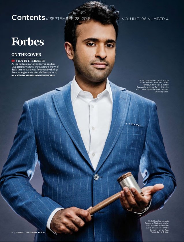 MceoBlog's tweet image. Vivek Ramaswamy has made waves in the biotech industry with his deals and drug development plans.

Go check out our Instagram to learn how more young entrepreneurs are making an impact on our world. bit.ly/2EMkd9C