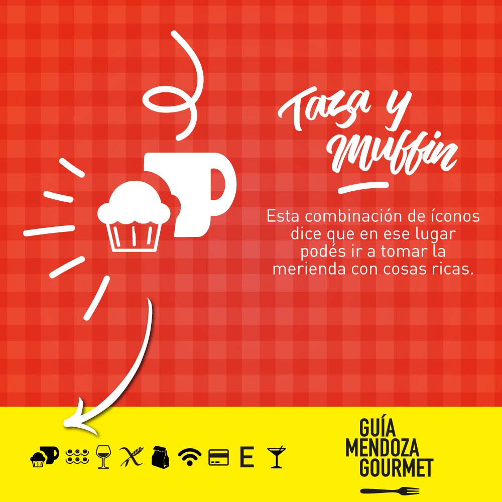 Si sos de los que aman las meriendas en un lindo lugar buscá en #LaGuía los locales que tienen este ícono y preparate para una tarde power 😍