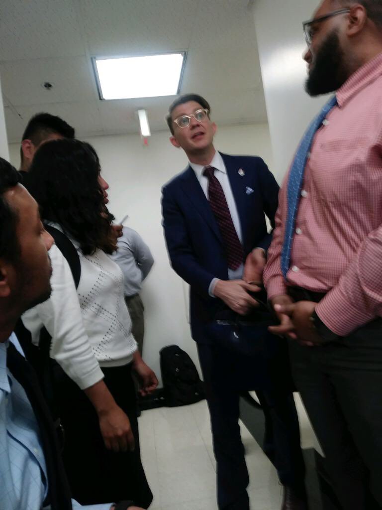 ONEHouAction's tweet photo. #FreeDennis called his attorneys and his classmates had a chance to speak and encourage him! #EdEquityHou 🙌🏽 https://t.co/N6RrWRvEgF