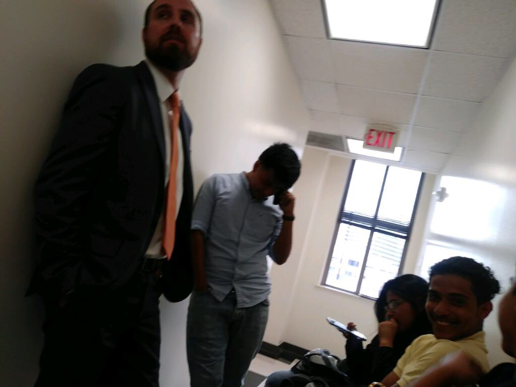 ONEHouAction's tweet photo. #FreeDennis called his attorneys and his classmates had a chance to speak and encourage him! #EdEquityHou 🙌🏽 https://t.co/N6RrWRvEgF