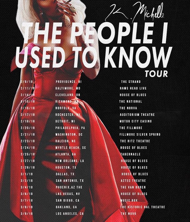 kmichelle's tweet photo. #ThePeopleIUsedToKnowTOUR is wrapping up in the U.S.!! Catch me in a city near you!!🎤Tickets and Meet &amp; Greets at-https://t.co/ArAZ28lgAi https://t.co/JNUHI1Z5pm
