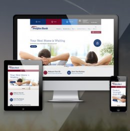 Thank you, thank you, thank you! The Peoples Choice Award goes to Peoples Bank for their sleek new site that their fans will LOVE. 
goo.gl/VN2AJL