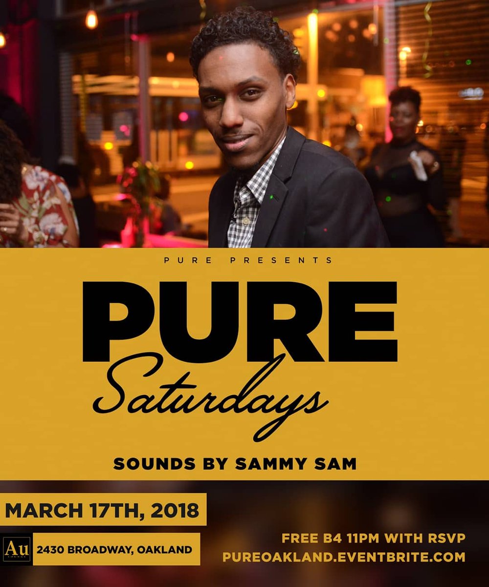 wedieri91's tweet photo. Sat. March 17 Pure Presents #PureSaturdays 💃🏻🕺We're back at it again!! Only At #AuLounge Join us for another fun night full of music, drinks, dance & love🍾🍹🕺 🔴🔊🎧 @omg_prince ➕ @djsammy_sam ➕ @moreTHANaRAPPER It's "St. Patrick's Day" so rep by wearing your green ☘️ https://t.co/yV6VnmTKJU
