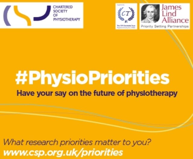 MRC_LEU's tweet photo. Top 10 #PhysioPriorities announced: https://t.co/zDvIpFrvSQ. Chosen by patients, carers and clinicians. #whywedoresearch https://t.co/Oqb55RKjpU