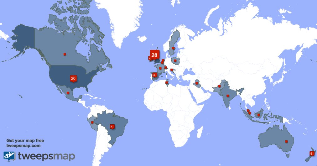 FUT_Reus_'s tweet photo. My followers are in UK.(27%), USA(20%)... Get your map too: https://t.co/OSlKGznsi0 https://t.co/c8XfeJfYdp