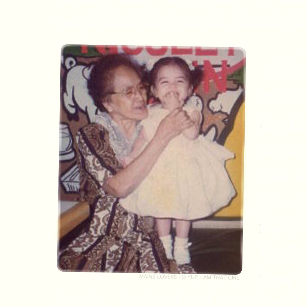 Throwback to <a href="/mainedcm/">Maine Mendoza</a>'s 1st birthday 😊 

#NicomaineAt23 | Isa ako sa sampu