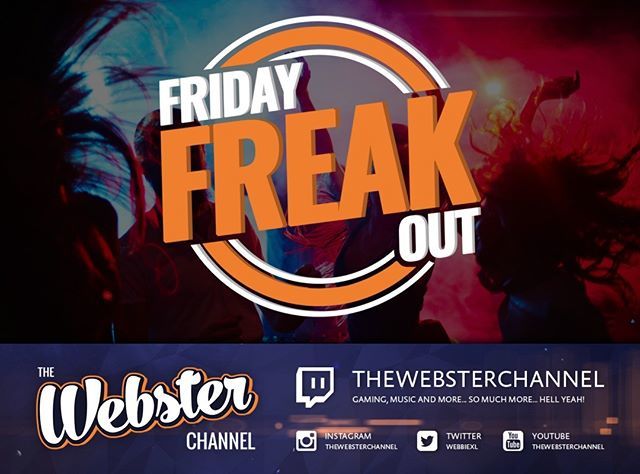 WebbieXL's tweet photo. Friday Night and you know what that means right! PARTY TIME! Friday Freak Out #LIVE on #theWebsterChannel! Stop by if you can! https://t.co/jyVods8SLM
#streamer #dj #party #handsup #dance #djlife #music #twitchtv #top40 #moombaton #housemusic #handsup #… https://t.co/6EQ0TOAFHC https://t.co/VuZecnV7NI