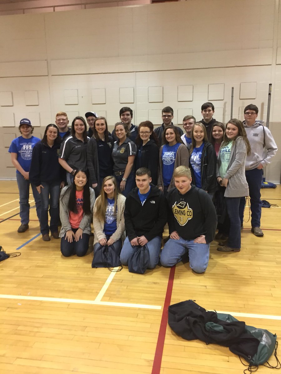 FlemingFfa's tweet photo. A lot of leadership skills were gained today at MSU for #ky212growth &amp; #ky360influence. We had 22 members attend both conferences and I can already tell the impact it will have on our chapter! #kyffaone https://t.co/FSimycGz1F