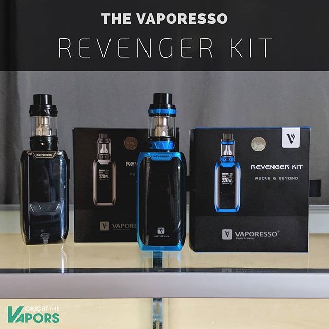 The Vaporesso Revenger Kit includes a 220w TC Revenger and the NRG sub ohm tank. High performance mod in a sleek and handsome device. Come check it out!
.
.
.
#vape #caughtthevapors #vaporesso #revengerkit #vapepics #mod ift.tt/2oCkSjQ