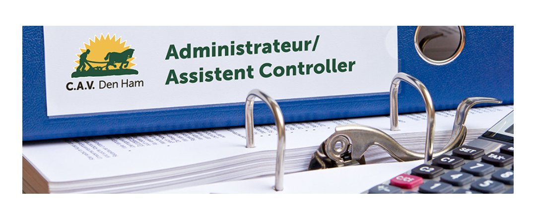 Kom jij  ons team versterken? We zijn opzoek naar een Assistent Controller. #vacature cavdenham.nl/vacatures/admi…