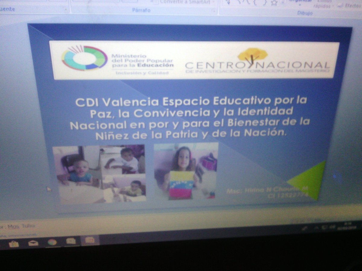 Ponencia Cdi Valencia para el Congreso Pedagógico Municipal <a href="/JauaMiranda/">Elías Jaua</a>
