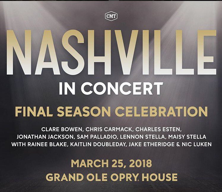 It’s a #Nashies Concert Dream: seeing the cast of <a href="/NashvilleCMT/">Nashville on CMT</a> play IN Nashville on the Grand Ole <a href="/Opry/">Grand Ole Opry</a> House stage. Enter for a chance to WIN tickets: visitmusiccity.com/form.aspx?form…
