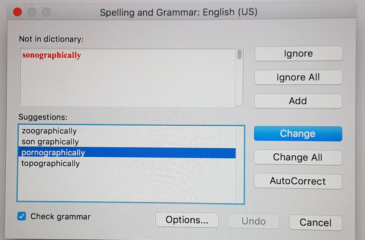 cmpettker's tweet image. Working on an #ultrasound manuscript with a fellow and student.  A crack team!  Thank goodness they didn’t “change all”.  (Thanks Andrea Desai and Nicole Krenitsky). #researchisfun #sononotporno