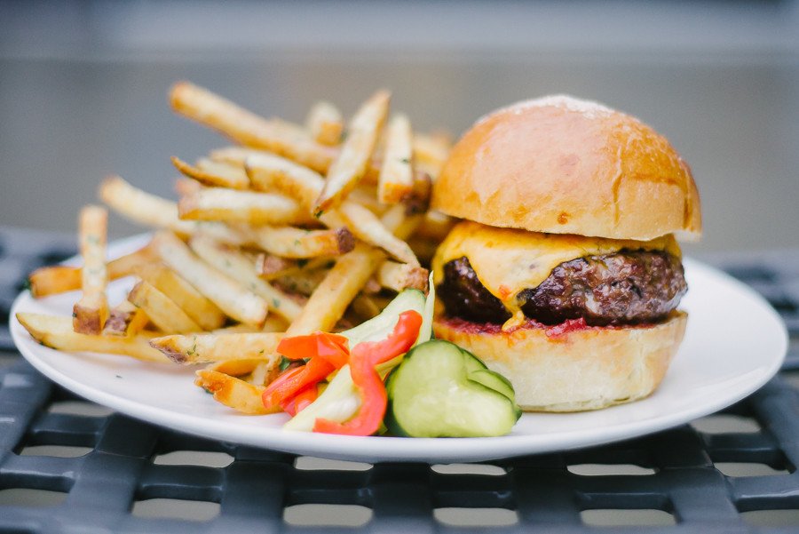 A Friday night calls for 3 things: burgers, beers, &amp; bf's! Come join the #GreenPenguins at #TheHive!