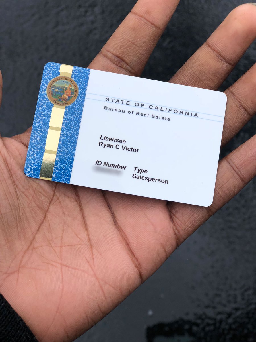 Finally got my Real Estate License in the mail! 🏡