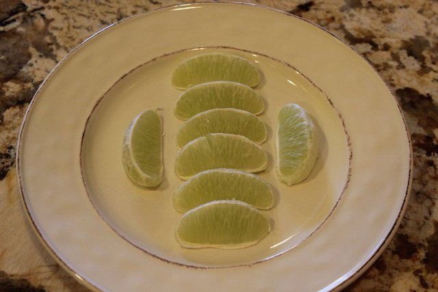 took me an hour to peel a lime