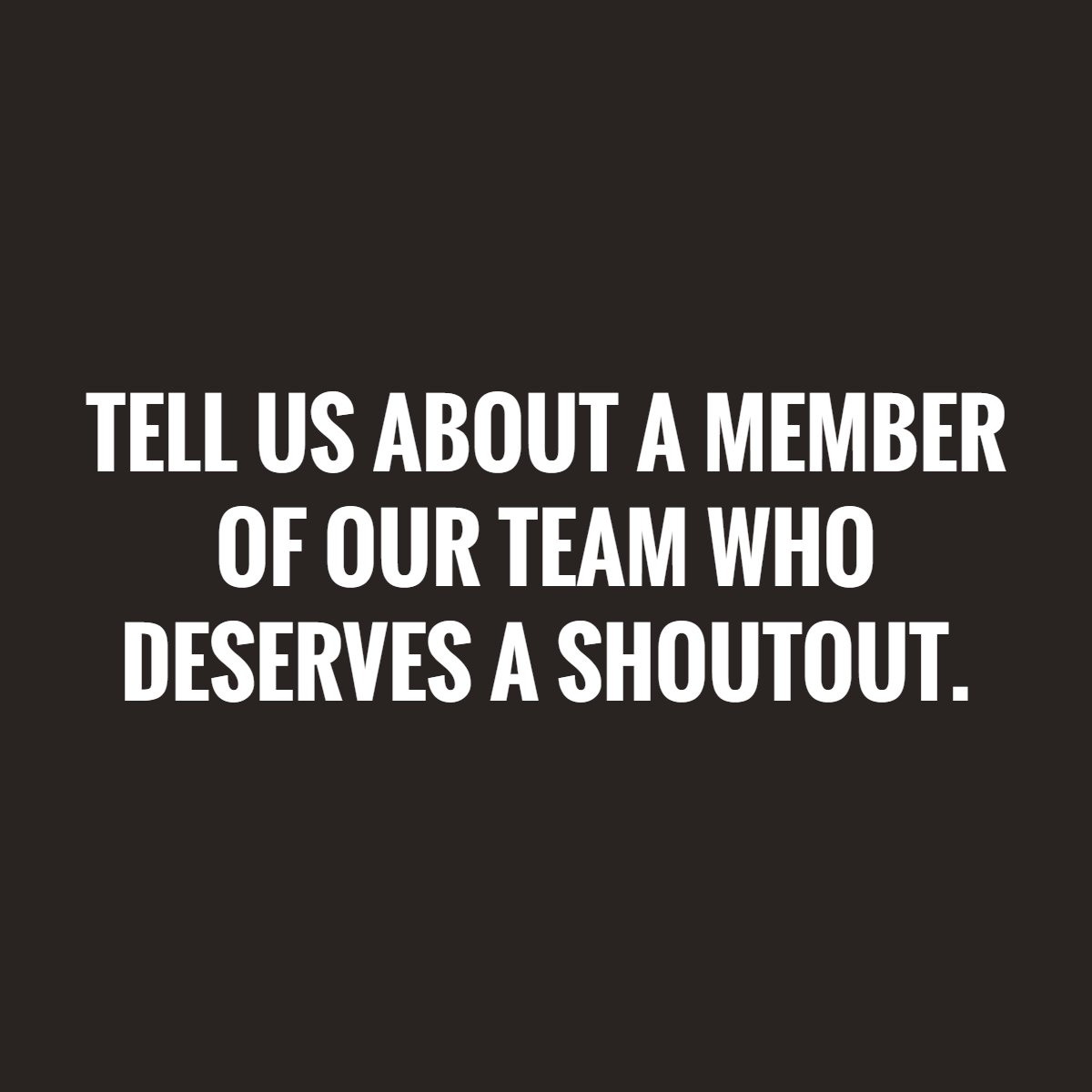 Has someone from the Bang Bang Bar team made your day lately? Let us know in honor of National Employee Appreciation Day!