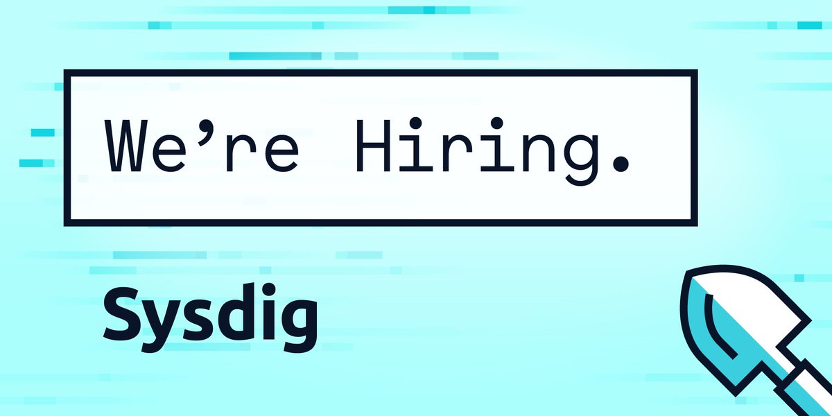 sysdig's tweet photo. Come join the #ContainerRevolution with a growing tech company #Sysdig! If you're #ContainerObsessed like us make sure you check out our careers page to see how you can our #SF team! 

https://t.co/yGdBgNVrsV

#Containers #Kubernetes #Cyberspace #Security #SysdigSF https://t.co/MsWMq7Z15G