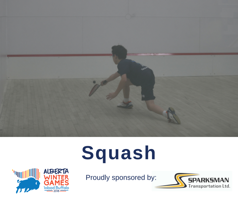 Thank you Sparksman for being our sport sponsor for Squash.

See more photos of Squash from the 2018 Wood Buffalo Alberta Winter Games here: bit.ly/2F5smGB #YMM #RMWB