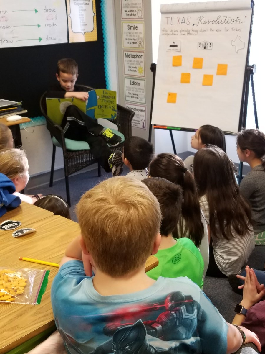 Loved having this 1st grade brother read aloud to our class today! What a fun book! #bearshine <a href="/bears4thgrade/">Bennett 4th Grade</a> @MsBleeker