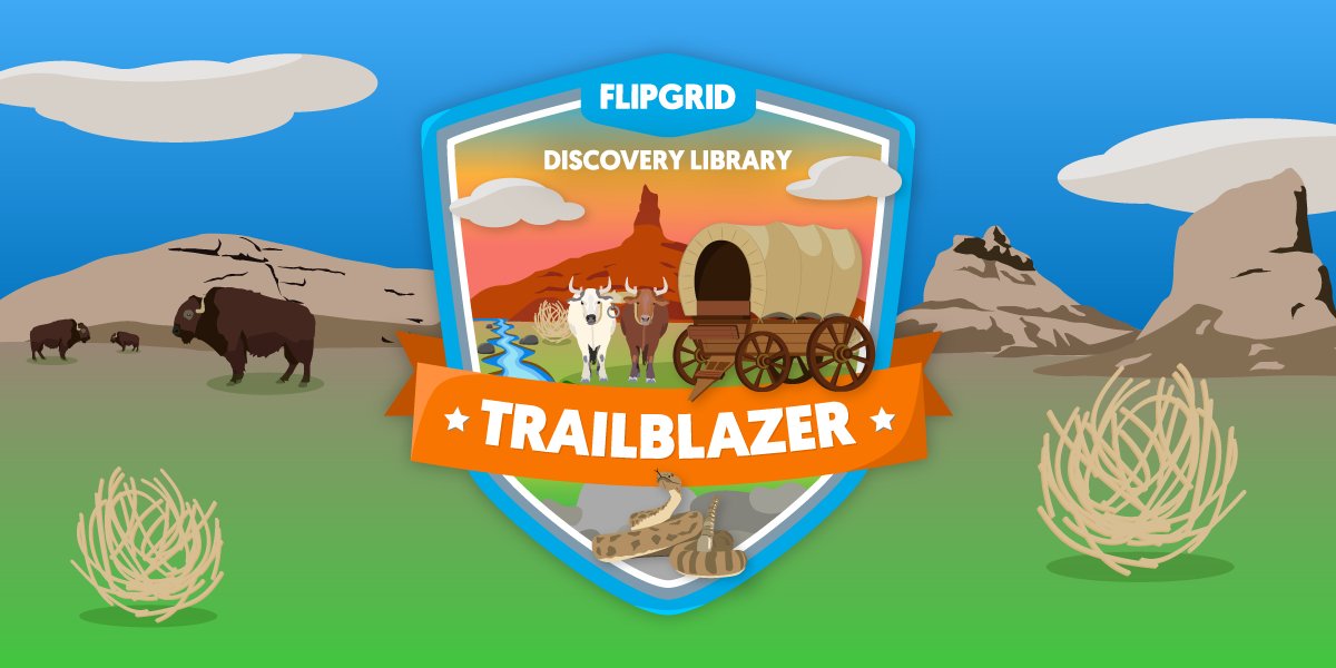MicrosoftFlip's tweet photo. ๐ค Saddle up, Trailblazers! ๐ค
We looped by Chimney Rock, stopped for rations in Soda Springs, and floated the Columbia River Gorge to bring you some epic updates to the Flipgrid Discovery Library. Yeehaw!
https://t.co/wfK05GlxDr #FlipgridFever https://t.co/DWzSnwJ5En